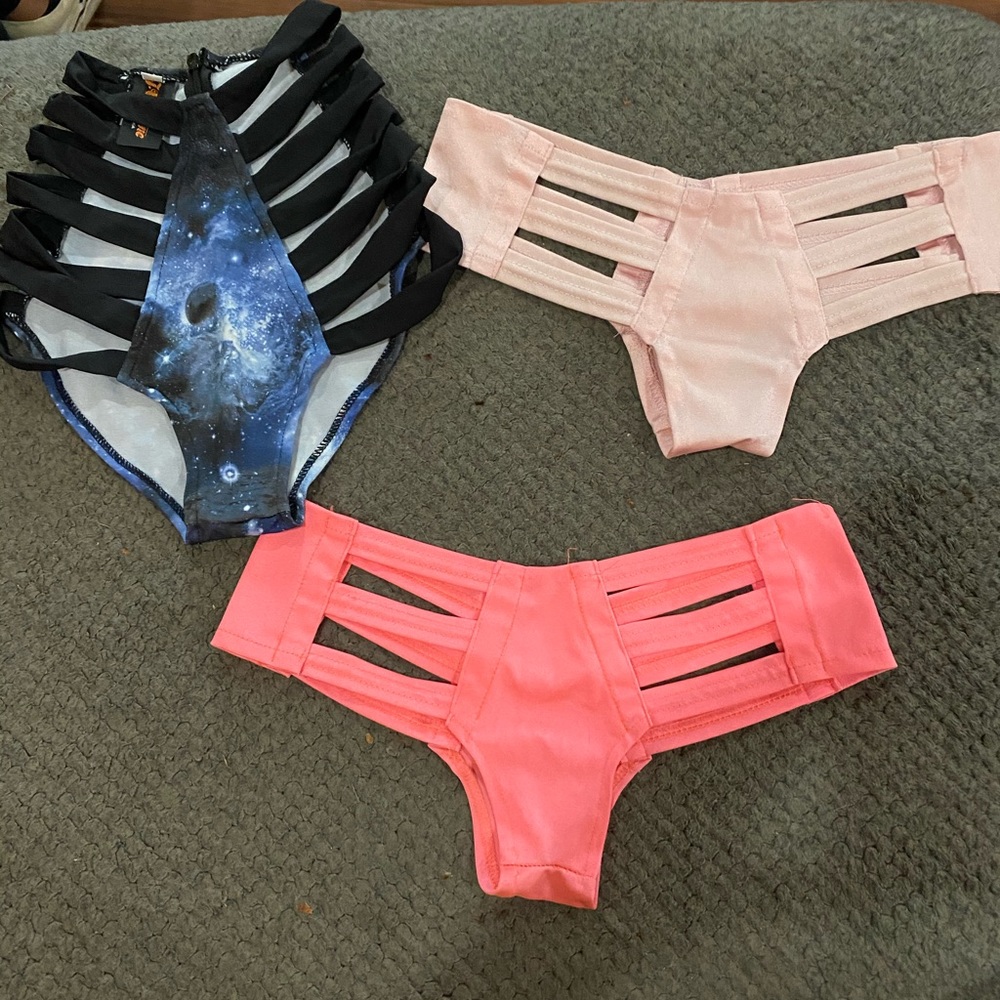 Rave/swim bottoms